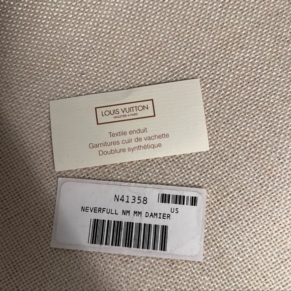 Louis Vuitton Damier Neverfull Pouch/Clutch- BRAND NEW - Picture 7 of 12